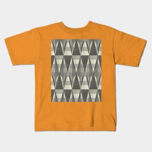 Geometrical Grays. Kids T-Shirt